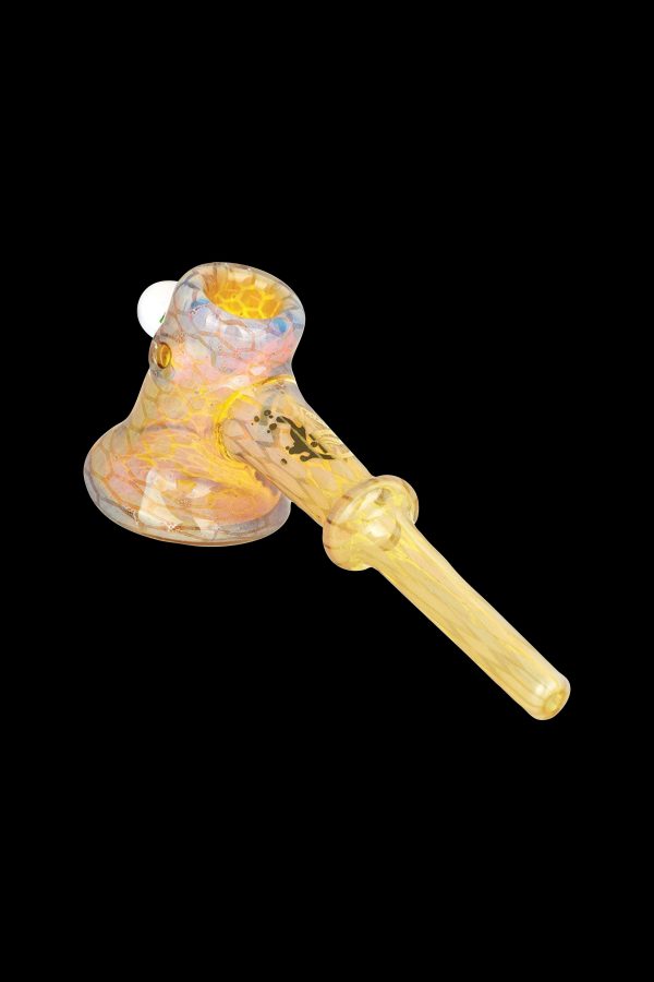 Pulsar Deco Hammer Hand Pipe with Opal Bead Online Hot Sale