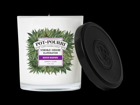 Pot~Pourri Smoke Odor Eliminator Candle Online now