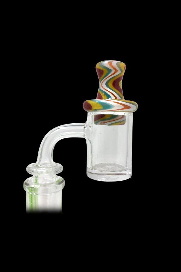 AFM Glass Reversal Spinner Cap + 2 Pearls For Sale