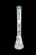 AFM Glass Hitter Double Arm Perc 9mm Glass Beaker Bong Hot on Sale