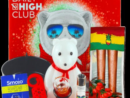 Daily High Club Holiday Smoking Box - Snowy Tha Bear is Back on Sale