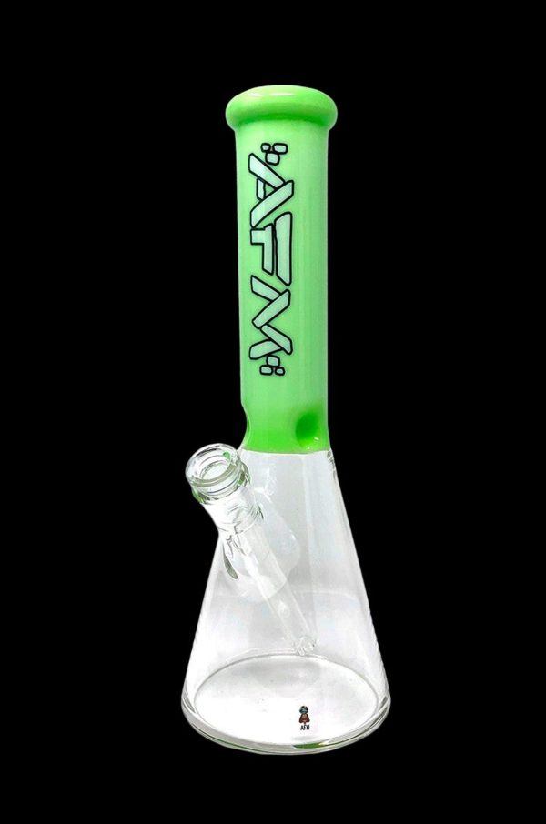 AFM Glass Extraterrestrial Colored Glass Sleeve Beaker Bong Fashion