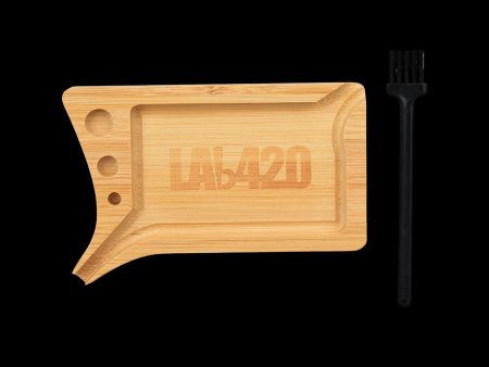 LAb420 Portable Rolling Tray w  Tray Brush Online now