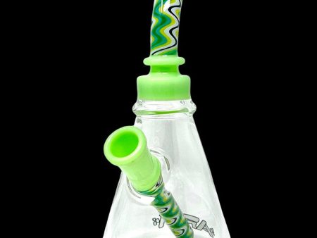 AFM Glass Reversal Wig Wag Power Glass Beaker Bong Online Sale