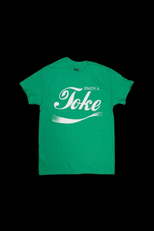 Brisco Brands Enjoy A Toke T-Shirt For Sale