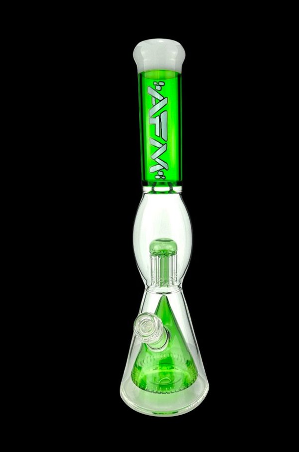 AFM Glass UFO Pyramid Perc Glass Beaker Bong on Sale