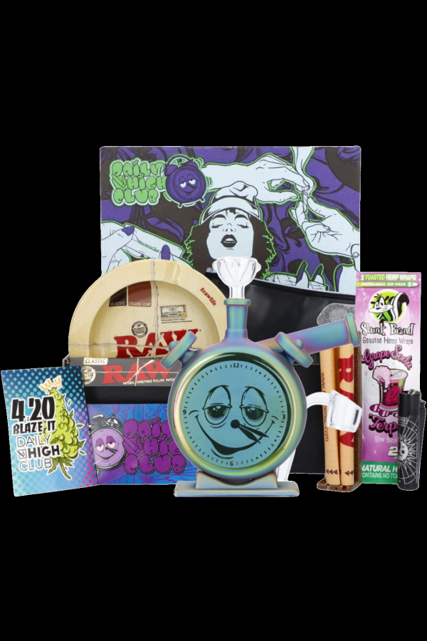 Daily High Club Smoking Box - Trippy Clock on Sale