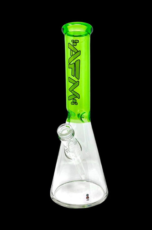 AFM Glass Extraterrestrial Colored Glass Sleeve Beaker Bong Fashion