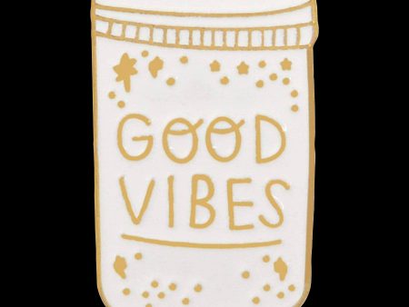 Vibes In A Jar Enamel Pin Discount