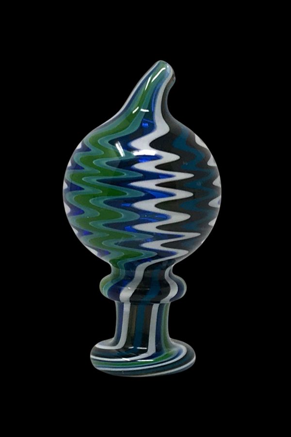 AFM Glass Directional Full Color Wig Wag Reversal Carb Cap Online now