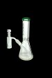 AFM Glass Candy Cane 9mm Glass Beaker Bong Set For Discount