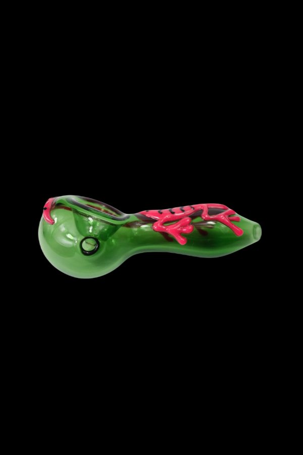 Cloud 8 Pink Lizard Hand Pipe For Sale