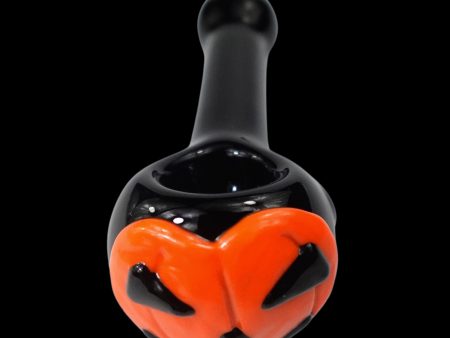 Cloud 8 Pumpkin Face Hand Pipe Online now