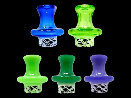 AFM Glass Color Turbo Spinner Glass Carb Cap + 2 Pearls Online Hot Sale