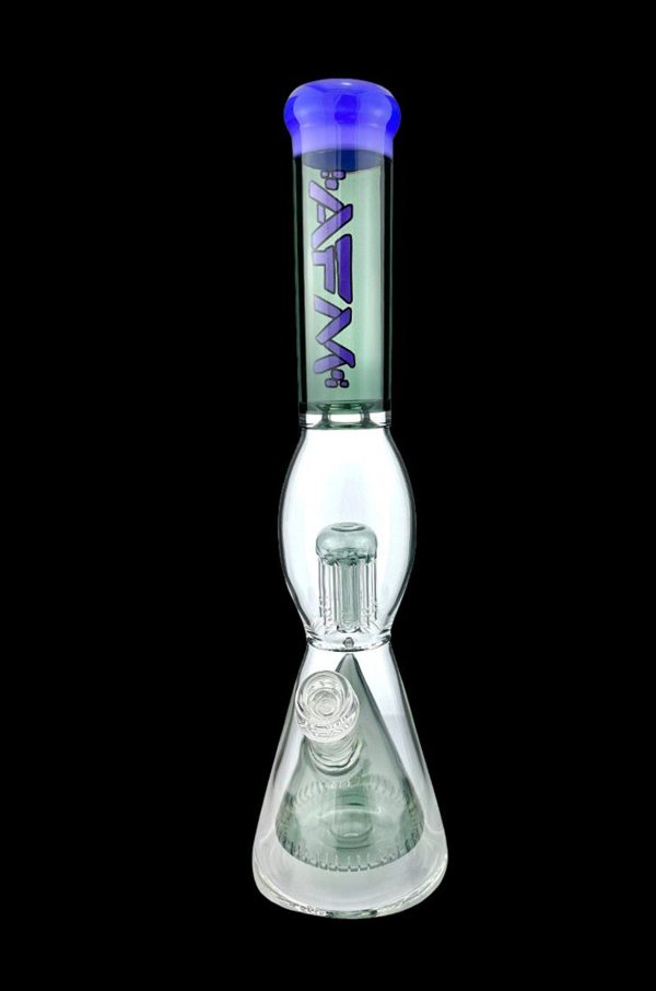 AFM Glass UFO Pyramid Perc Glass Beaker Bong on Sale