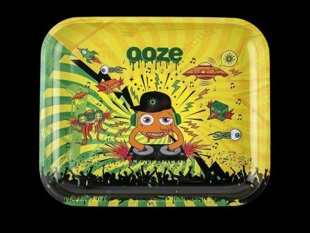 Ooze Metal Rolling Tray - DJ Loud Fashion