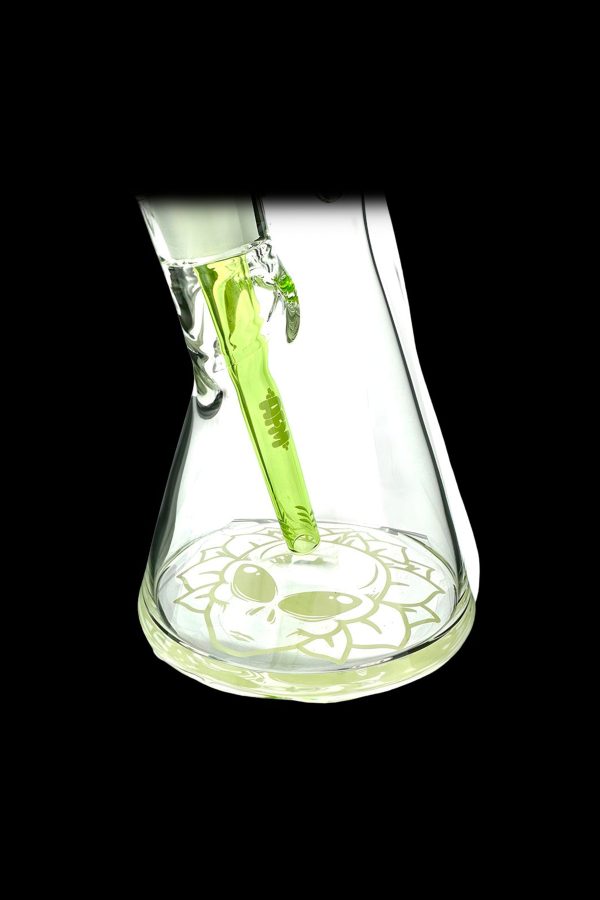 AFM Glass Chubbi Beaker Clear Colored Lip Beaker Bong Bundle Cheap