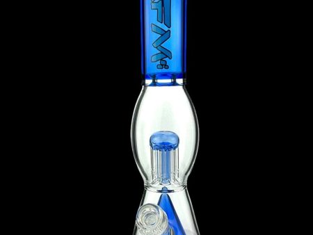 AFM Glass UFO Pyramid Perc Glass Beaker Bong on Sale