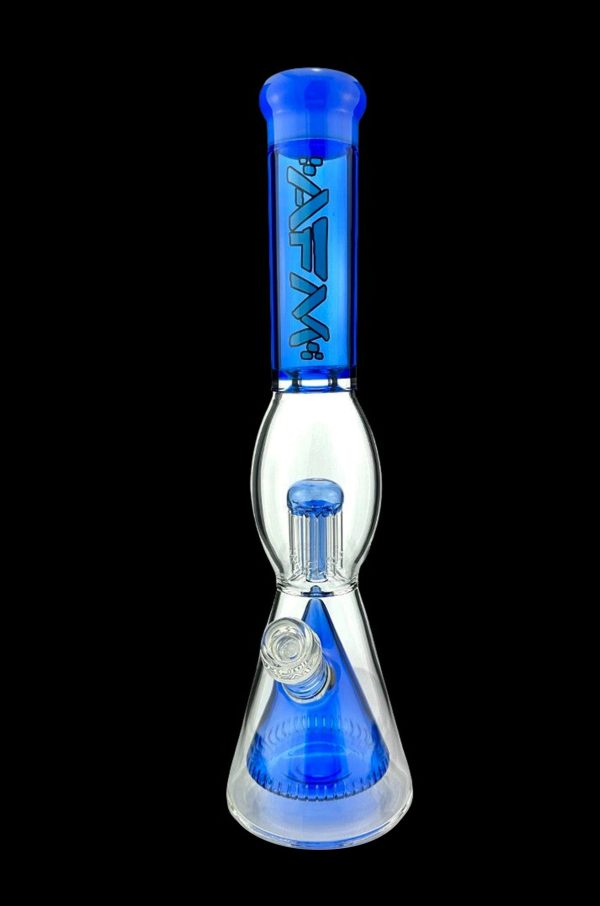 AFM Glass UFO Pyramid Perc Glass Beaker Bong on Sale