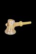 Pulsar Deco Hammer Hand Pipe with Opal Bead Online Hot Sale