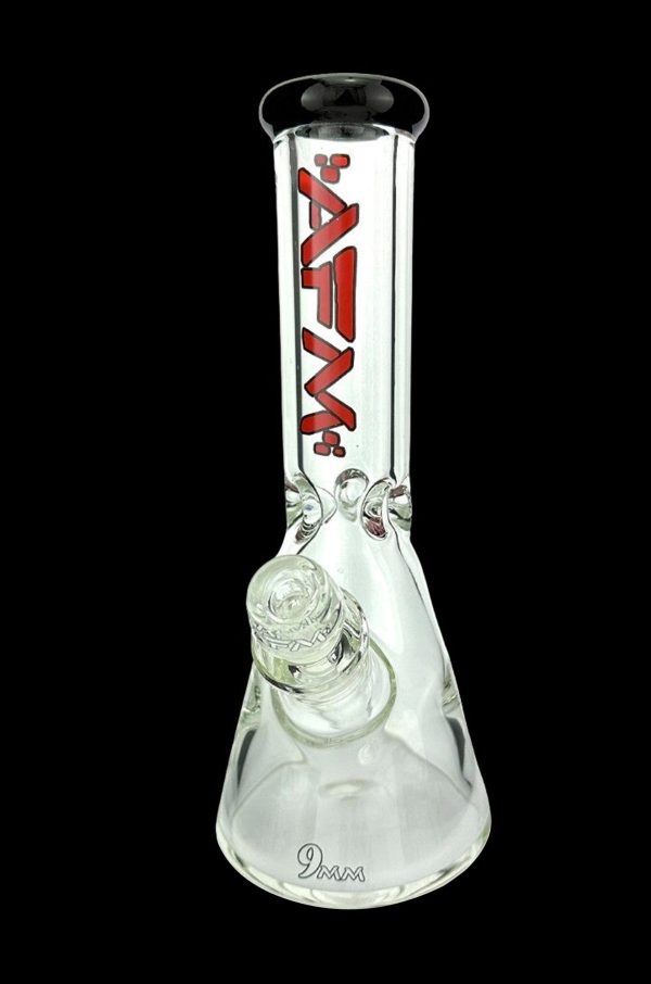 AFM Glass Heavy Boi Colored Lip Glass 9mm Beaker Bong For Cheap