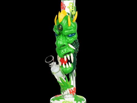 420 Dragon Glow in the Dark Tube Water Pipe Hot on Sale