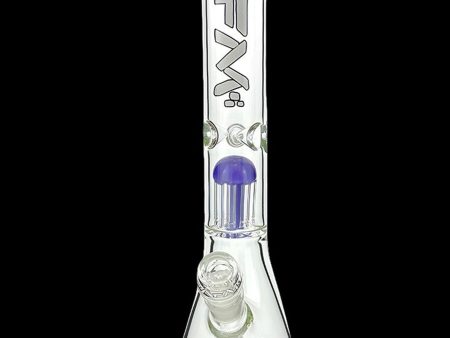 AFM Glass Hitter Single Arm Perc 9mm Glass Beaker bong For Cheap