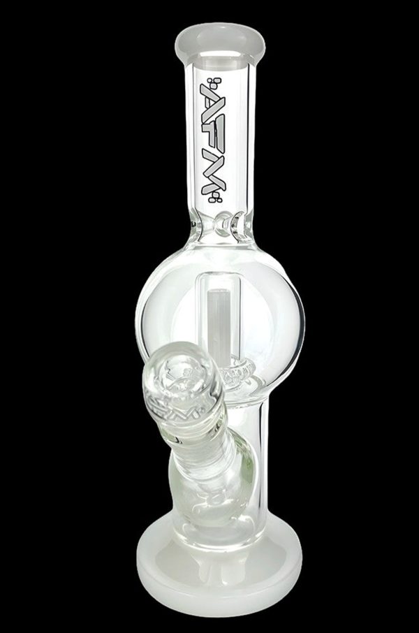 AFM Glass Bubble Glass Straight Tube Bong Online now