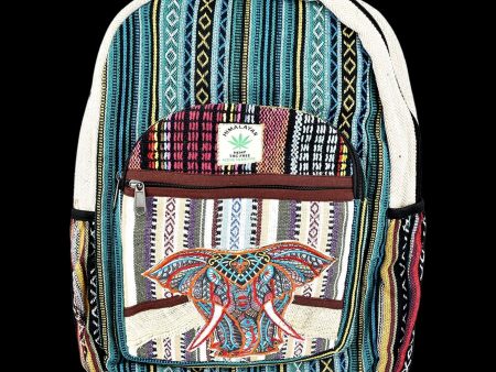 Threadheads Colorful Ganesha Patchwork Backpack Supply