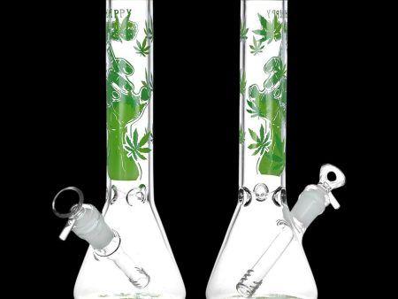 420 Party Beaker Glass Water Pipe Fashion