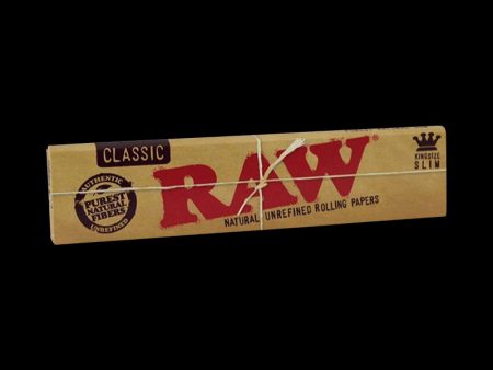 RAW Classic King Size Slim Rolling Papers on Sale