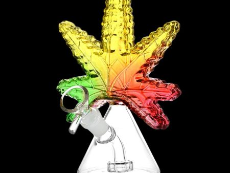 420 Leaf Glass Water Pipe For Cheap