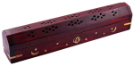 12 Inch Celestial Coffin Incense Burner - Red on Sale