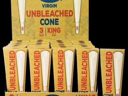 Job Virgin Unbleached Cones - 32 Pack Online