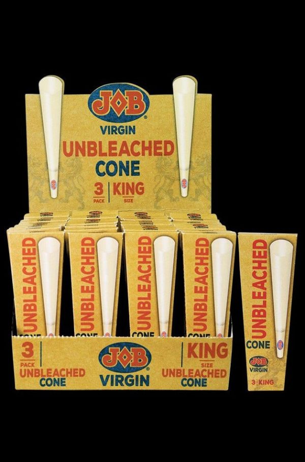 Job Virgin Unbleached Cones - 32 Pack Online