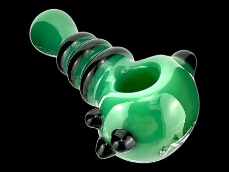 AFM Glass Tiger Stripe Color Hand Pipe For Cheap