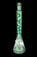 AFM Glass Quasar Glass Leaf Beaker Bong Online Hot Sale