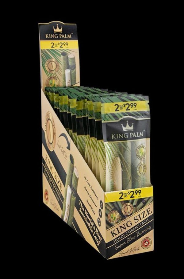 King Palm Kingsize Pre-Roll Wraps - 40 Total Rolls Bulk Online now