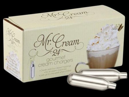 24pc Box Mr. Cream Cream Chargers on Sale