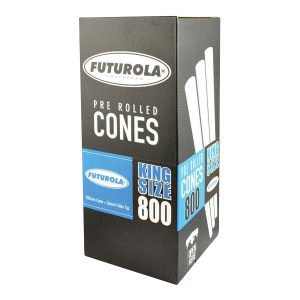 Futurola Kingsize Cones - Bulk 800 Pack Online