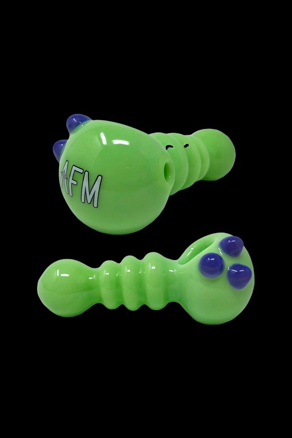 AFM Glass Three Point Color Hand Pipe Supply