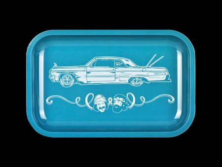 Cheech & Chong x Pulsar Metal Rolling Tray - Love Machine Online Hot Sale