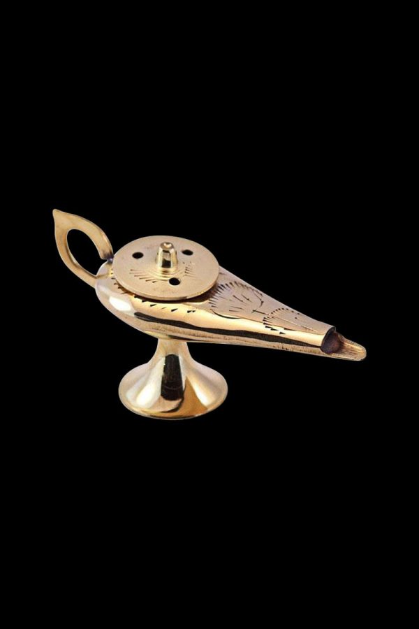 Aladdin s Magic Lamp Brass Incense Burner Online Hot Sale