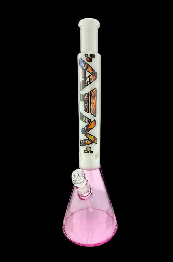 AFM Glass Mind Bender Pink Glass Beaker Bong Sale