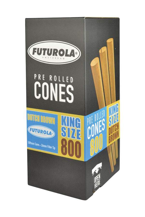 Futurola Kingsize Cones - Bulk 800 Pack Online