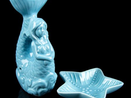 Art of Smoke Mermaid Ceramic Hand Pipe For Cheap