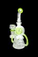 AFM Glass Double Pump Recycler Water Pipe For Discount