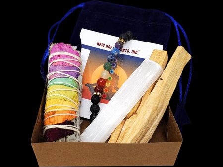 Chakra Balancing Sage Smudging Kit Online Sale