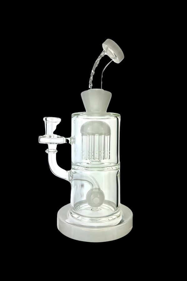 AFM Glass Astor Double Perc Water Pipe For Cheap