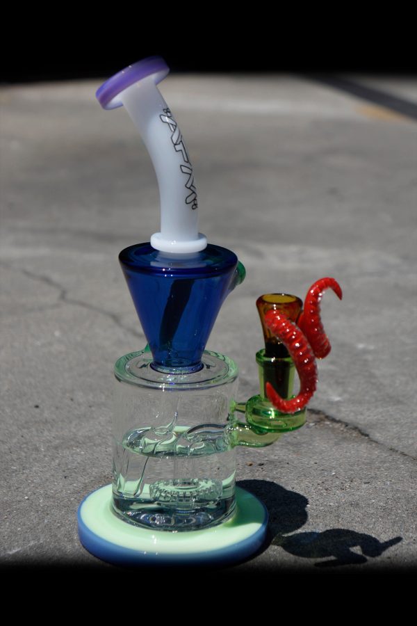 AFM Glass Drain Glass Incycler Rainbow Water Pipe Online